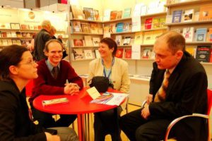 Susann Weien (ILB), Sergej Popow, Nadeschda Seredina, Alexander Romanowskij