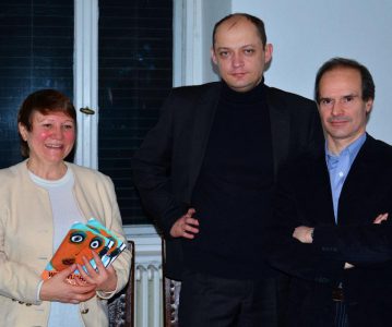 Lesung mit S. Popow, N. Seredina und A. Romanowskij am 13.03.2012