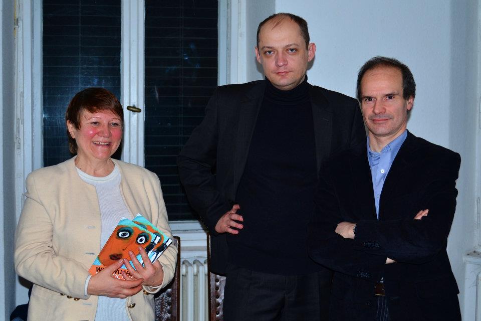 Lesung mit S. Popow, N. Seredina und A. Romanowskij am 13.03.2012